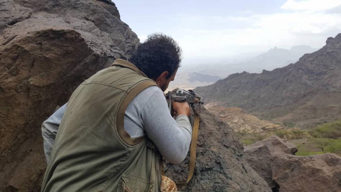 مقاتل يمني في الضالع (العربي الجديد/فارس جلال)