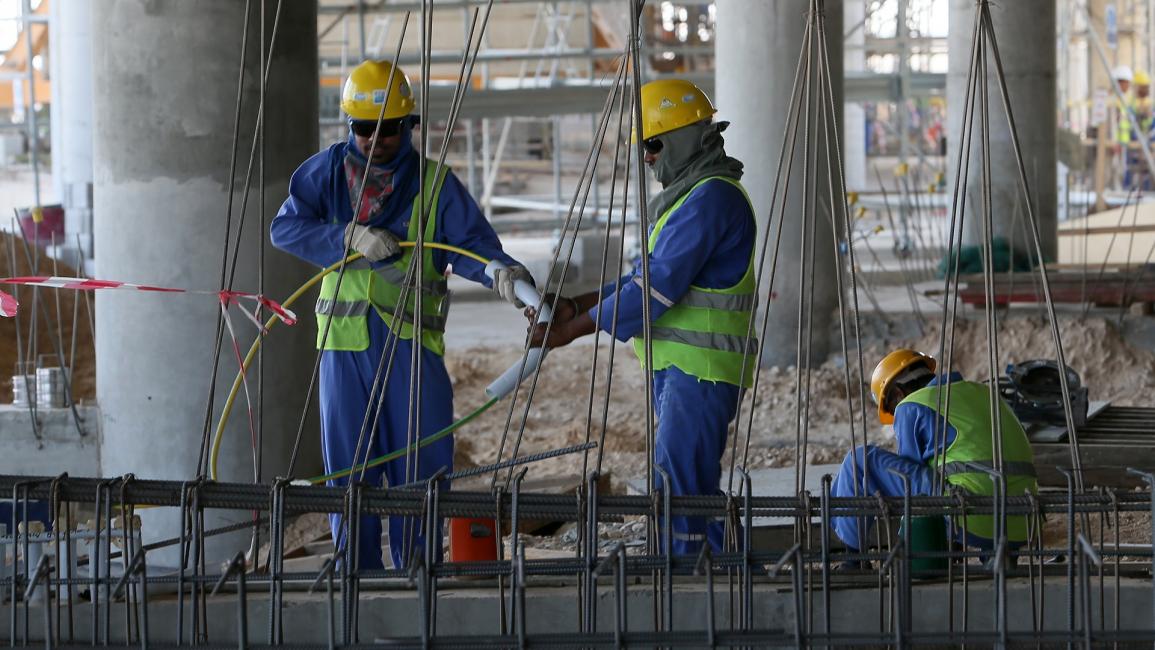 عمال في قطر (GETTY)