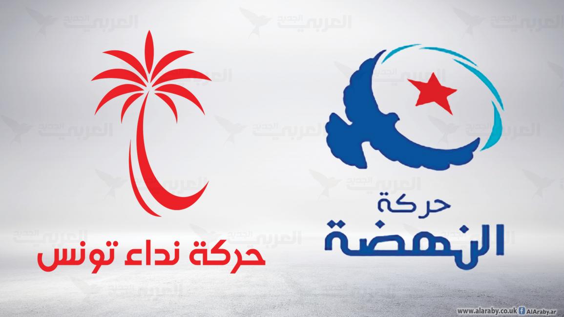 شعاري حزب نداء تونس وحركة النهضة