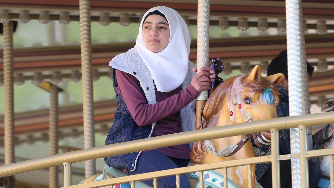 طفلة لاجئة سورية في إسطنبول - تركيا - مجتمع