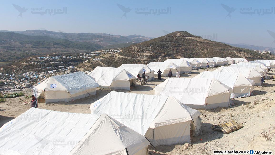 مخيم أنشأته "رؤيا" بمبادرة فردية (العربي الجديد)