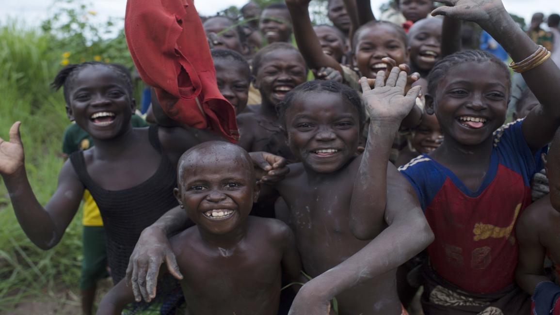 أطفال من أفريقيا الوسطى- فرانس برس
