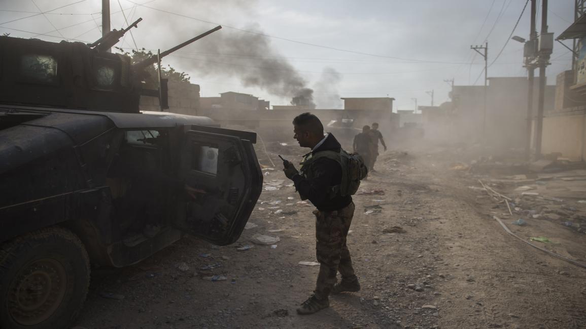 جندي من القوات الخاصة العراقية في معركة الموصل(اندرسين/فرانس برس)