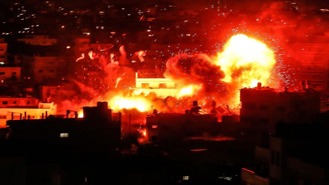 قصف غزة (فرانس برس) 