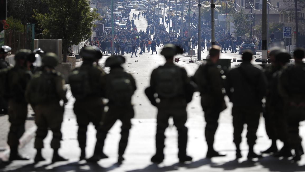 قوات الاحتلال في القدس(Getty)