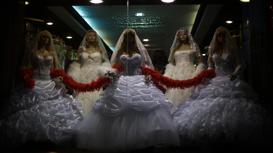 فساتين أعراس في غزة (فرانس برس)