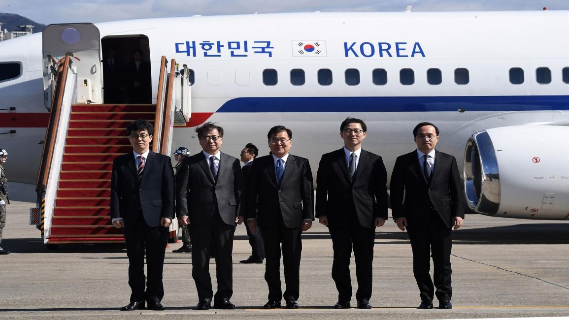 وفد كوريا الجنوبية إلى كوريا الشمالية/سياسة/جونغ يون-جي-بول/Getty