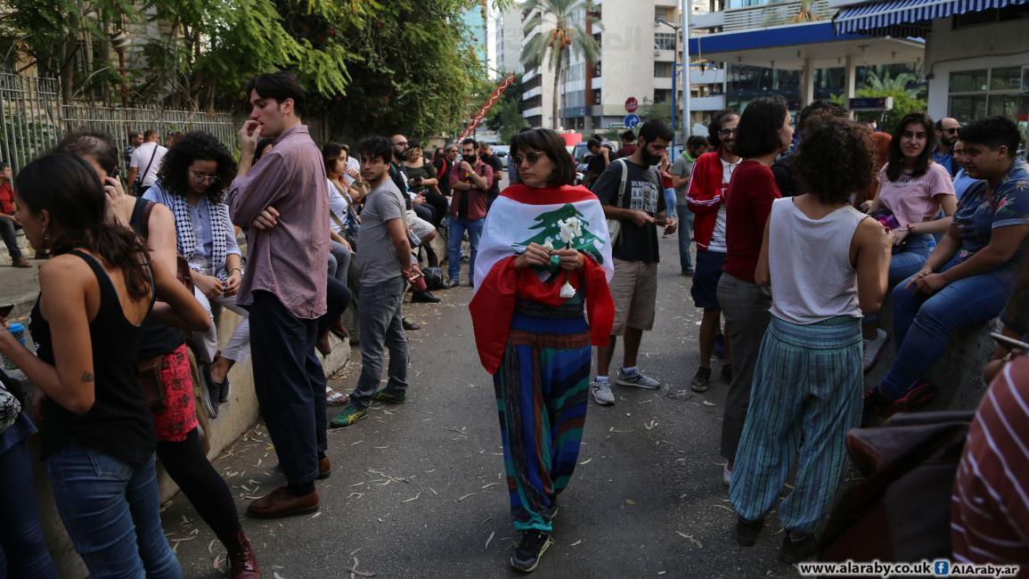 اعتصام أمام قصر العدل في بيروت-سياسة-حسين بيضون