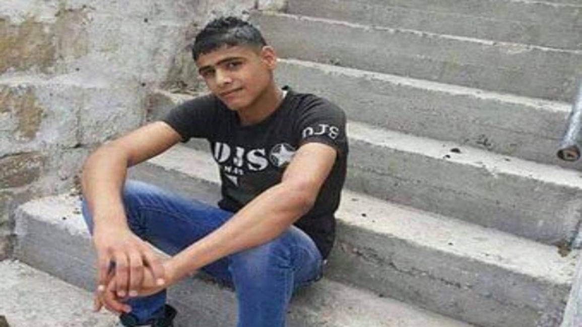 الصبي الفلسطيني المعتقل أحمد قنديل (تويتر)