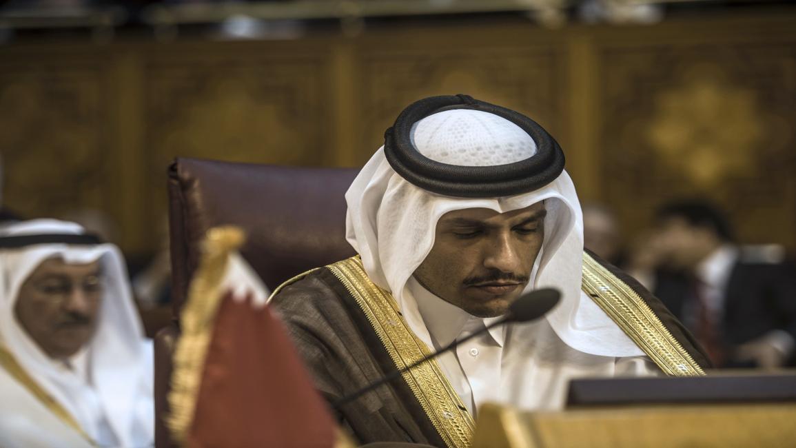 قطر/وزير الخارجية القطري محمد بن عبد الرحمن/سياسة/خالد دسوقي/فرانس برس