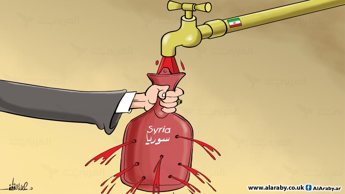 كاريكاتير الخسائر الايرانية / علاء