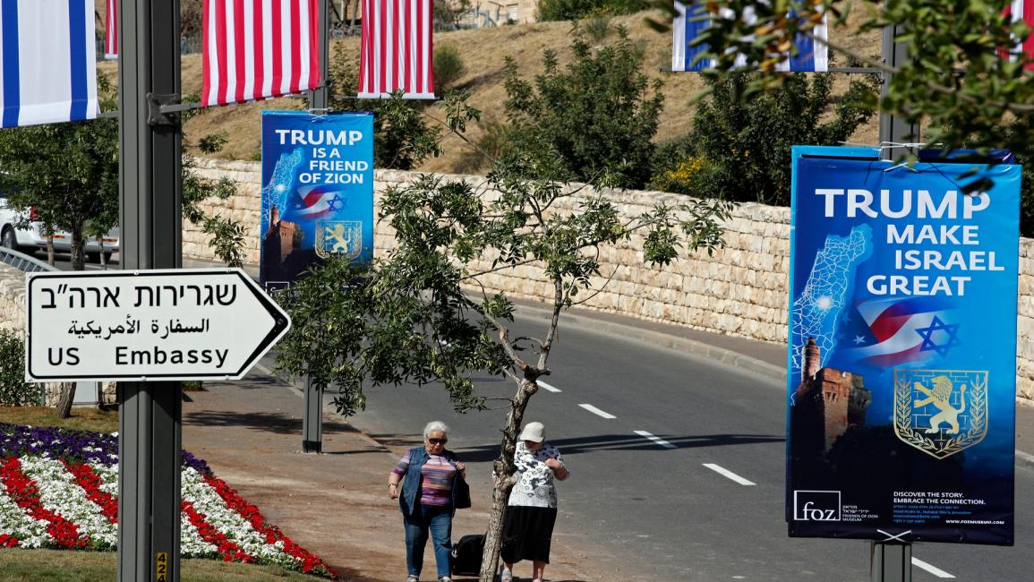 القدس/السفارة الأميركية/توماس كويكس/فرانس برس