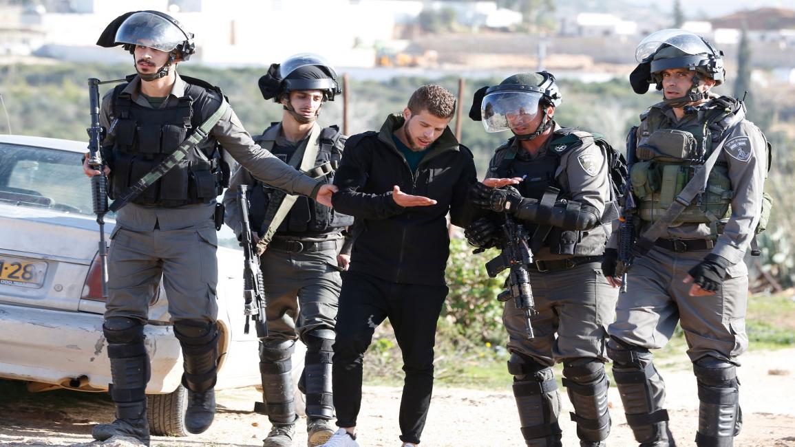اعتقال أسرى فلسطينيين - فلسطين المحتلة (عباس مومني/فرانس برس)