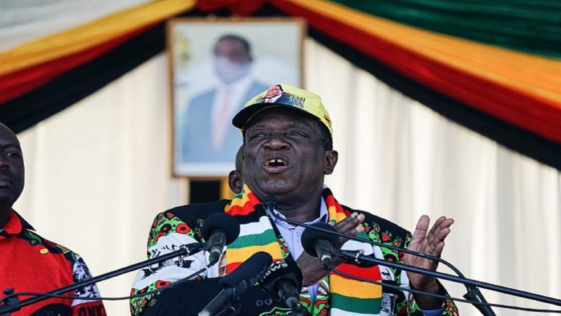 زيمبابوي/ الرئيس إيمرسون منانغاغوا/ Getty