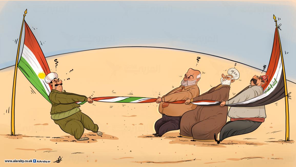 كاريكاتير 30 سبتمبر كردستان - فهد البحادي 