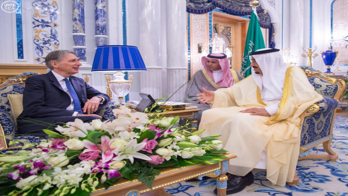 السعودية-سياسة-الملك سلمان يلتقي هاموند-29-05-2016
