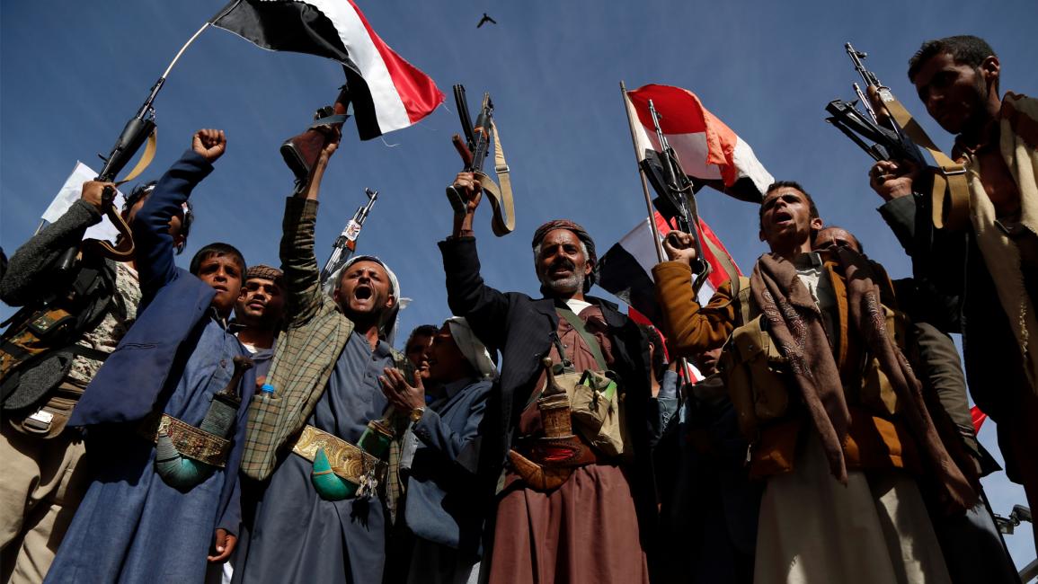 الحوثيون في صنعاء Mohammed Hamoud/Getty 
