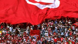 حضرت الجماهير التونسية بقوة في مونديال فرنسا عام 1998 (ستو فورستر/Getty)