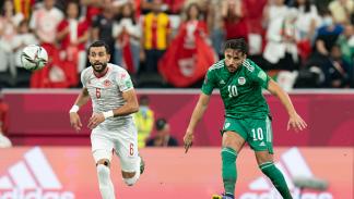 نهائي كأس العرب في ملعب البيت يوم 18 ديسمبر 2021 في الخور في قطر (بدر الدين طنني/Getty)