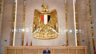 تنصيب السيسي لولاية ثالثة (الرئاسة المصرية/فيسبوك)