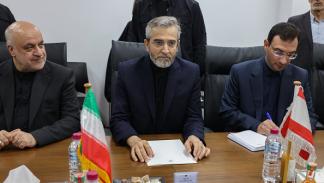 وزير خارجية إيران بالوكالة علي باقري في بيروت 3 يونيو 2024 (Getty)