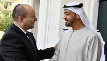 Getty-Israeli PM Naftali Bennett visits UAE
