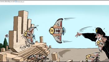 كاريكاتير معركة مأرب / حجاج