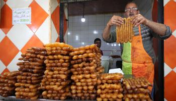 زلابية في رمضان في الجزائر (بلال بن سالم/ Getty)
