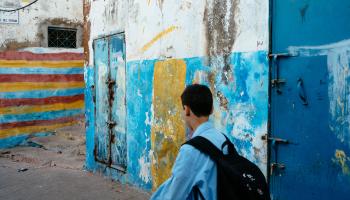 تلميذ في المغرب (راكيل ماريا كاربونيل باغولا/ Getty)