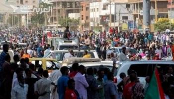 متظاهرون سودانيون يجددون تمسكهم بالحكم المدني في الذكرى 25 أكتوبر