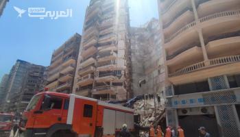 حوادث المباني المصرية.. انهيار عقار سكني من 13 طابقاً في الإسكندرية