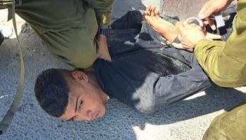 اعتقال شاب فلسطيني في حوارة (فيسبوك).jpg