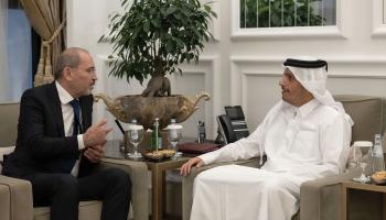 لقاء أردني قطري في الدوحة -  تويتر