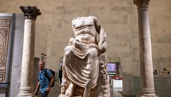 المتحف الروماني اليوناني في الإسكندرية (فرانس برس)