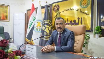 مدير عمليات دائرة مكافحة الجريمة المنظمة في العراق العميد حسين التميمي (العربي الجديد)
