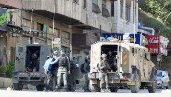 قوات الاحتلال تقتحم مخيم بلاطة (عصام ريماوي/الأناضول)