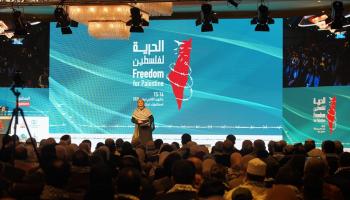 مؤتمر الحرية لفلسطين في إسطنبول (الأناضول)
