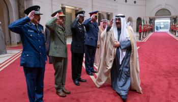أمير الكويت يتوجه إلى السعودية (وكالة الأنباء الكويتية)