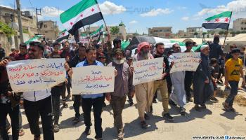 تواصل الاحتجاجات ضد "هيئة تحرير الشام"، 31/5/2024 (العربي الجديد)
