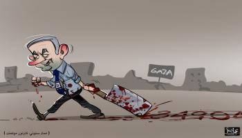 كاريكاتير ويستمر القتل نتنياهو / موفمنت