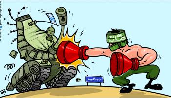 كاريكاتير عمليات المقاومة الفلسطينية / حجاج