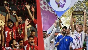 الأهلي فاز في القاهرة والعين في الإمارات بتاريخ 25 مايو 2024 (Getty)