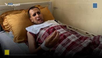 علي زياد الدرة... مأساة جريح من غزة يأمل بالعلاج