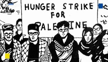 طلاب جامعة برينستون الأميركية يتضامنون مع غزة بالإضراب عن الطعام