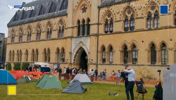 إصرار طلاب في جامعة أكسفورد على مواصلة اعتصامهم