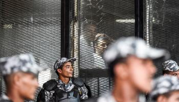 مصر سجن محاكمة KHALED DESOUKI/AFP