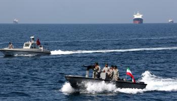 سياسة/البحرية الإيرانية/(عطا كيناري/فرانس برس)
