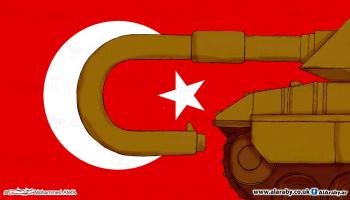كاريكاتير الانقلاب التركي / ابوعفيفة