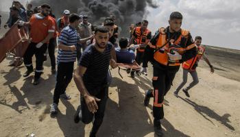 مجزرة غزة مليونية العودة Marcus Yam/Los Angeles Times/Getty