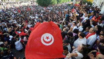 تونس/سياسة/الثورة التونسية/(فتحي بلعيد/فرانس برس)